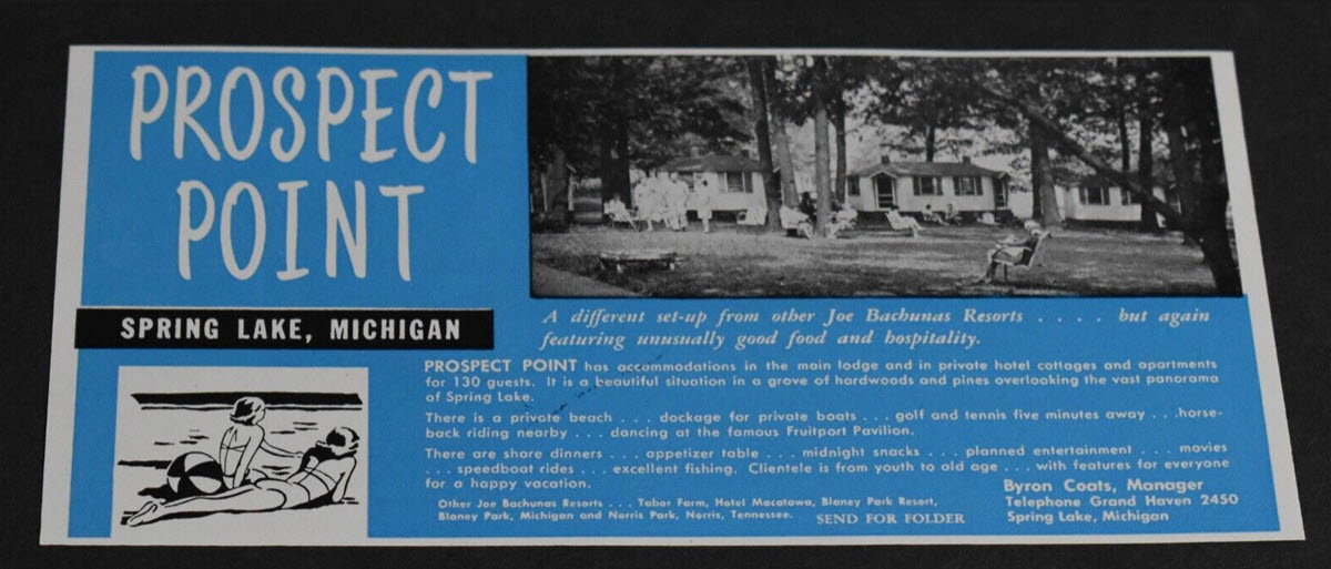 Prospect Point - Old Print Ad